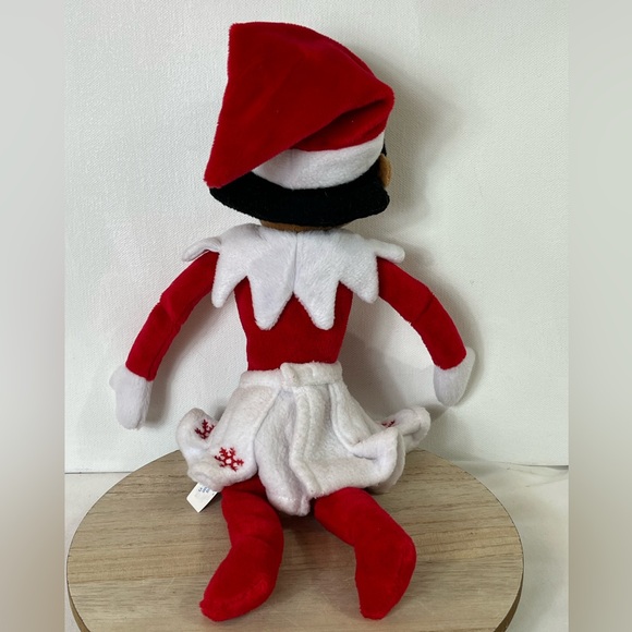 Elf on The Shelf Plush Pal Dark Skin Girl 14" Lumistella 2010 Christmas Doll - Picture 5 of 14